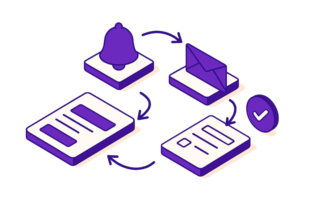 Automation With Power Automate graphic on Bauer Automate's Website
