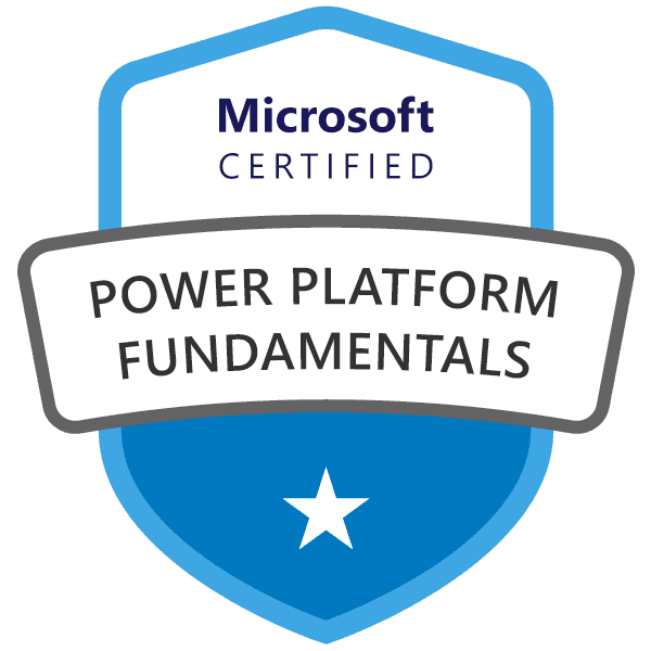 Microsoft Certified: Power Platform Fundamentals (PL900)