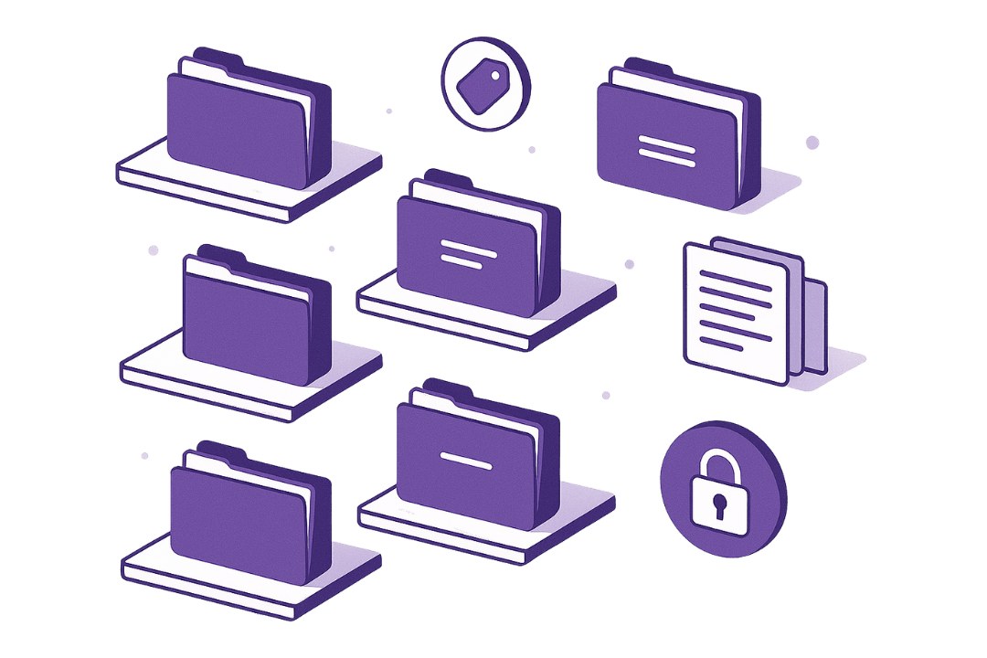 Document Management & Metadata Setup graphic on Bauer Automate's Website