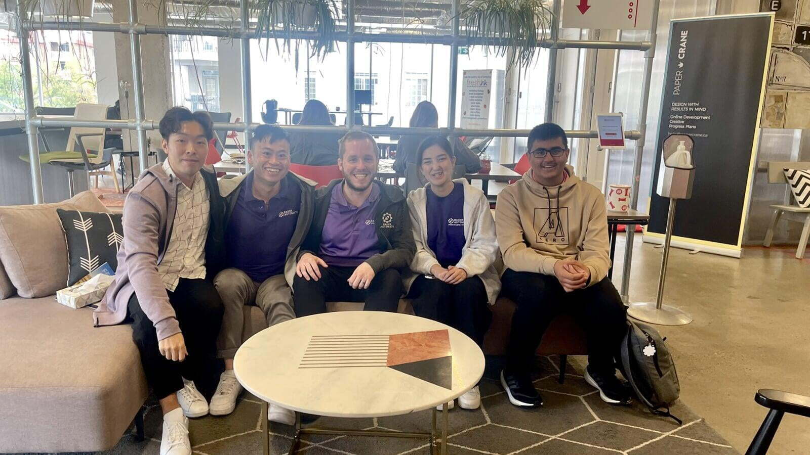 2023 Bauer Automate Summer Internship Program Group Photo