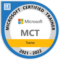 Microsoft Certified Trainer 2021-2022