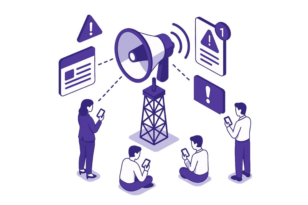 News, Announcements & Internal Communication graphic on Bauer Automate's Website