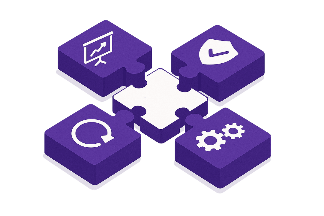 Optional Add-Ons graphic on Bauer Automate's Website