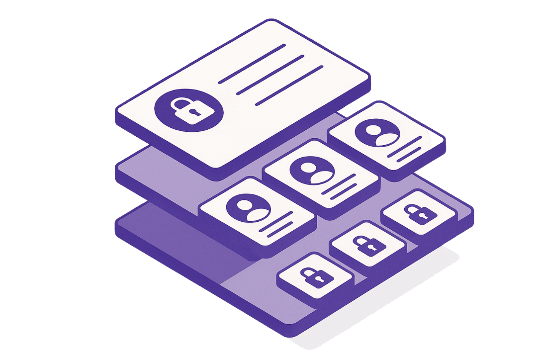 Permissions, Security & Records Management graphic on Bauer Automate's Website