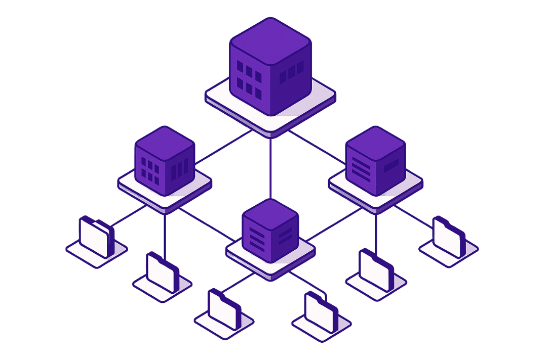SharePoint Structure & Information Architecture graphic on Bauer Automate's Website