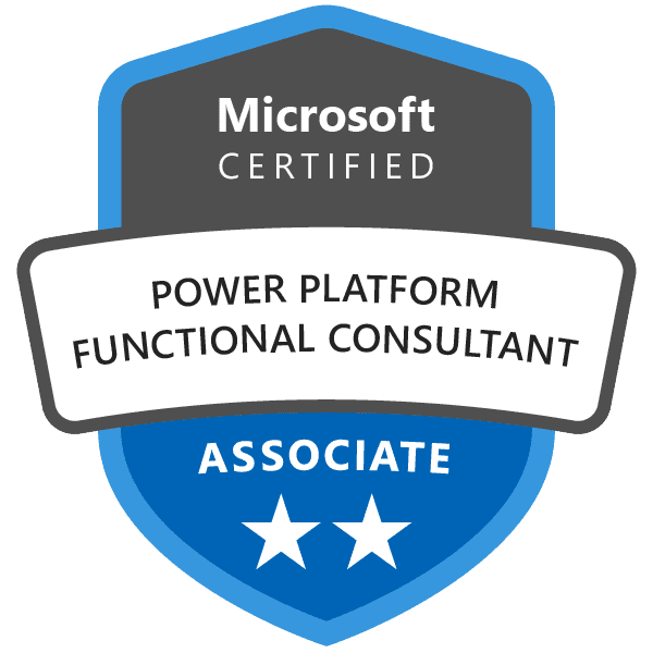 Microsoft Certified: Power Platform Functional Consultant (PL200)